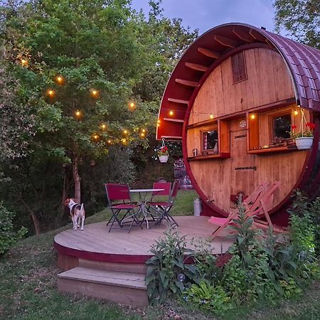 Villa L'authentique Tonneau à Cidre d'Emma Litteau Esterno foto