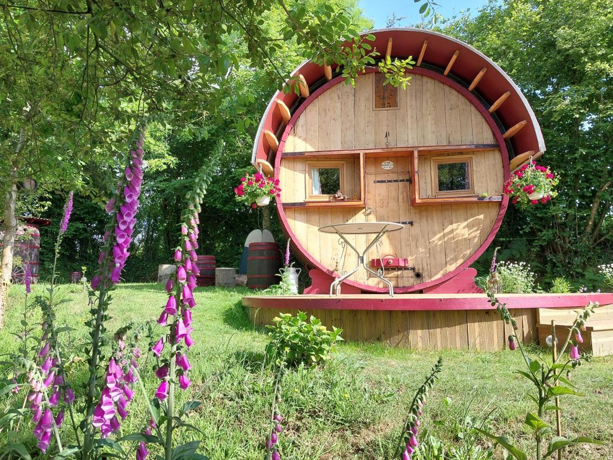 Villa L'authentique Tonneau à Cidre d'Emma Litteau Esterno foto